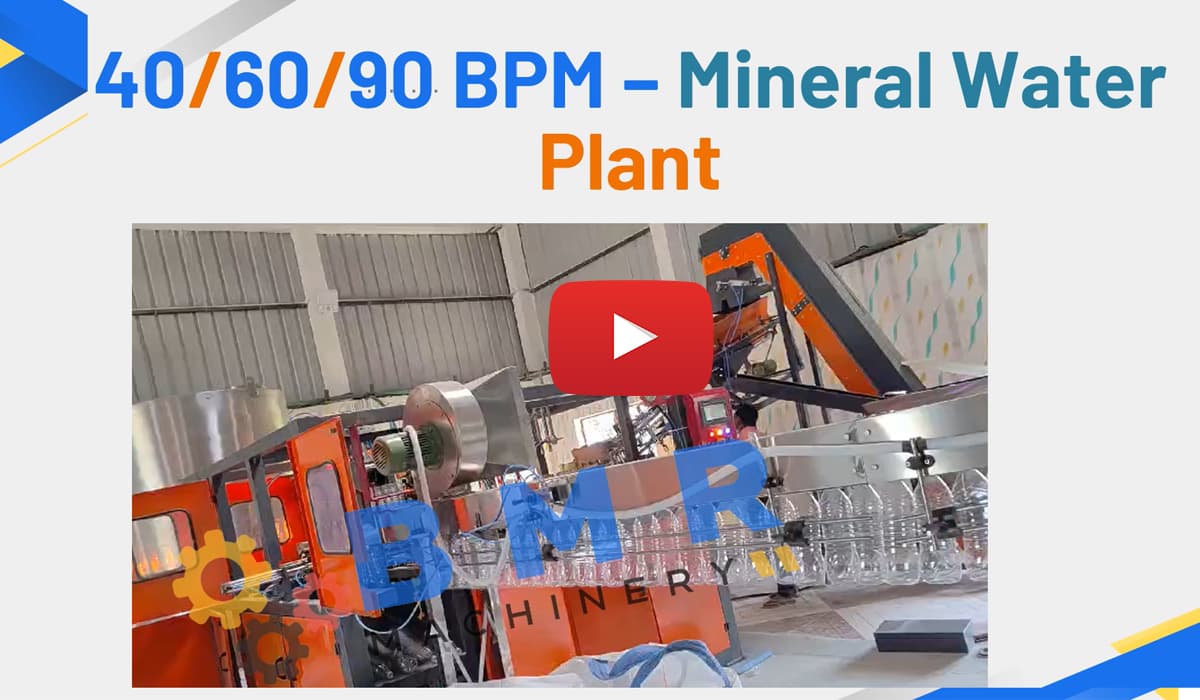 PET Blow Moulding Machine Facility
