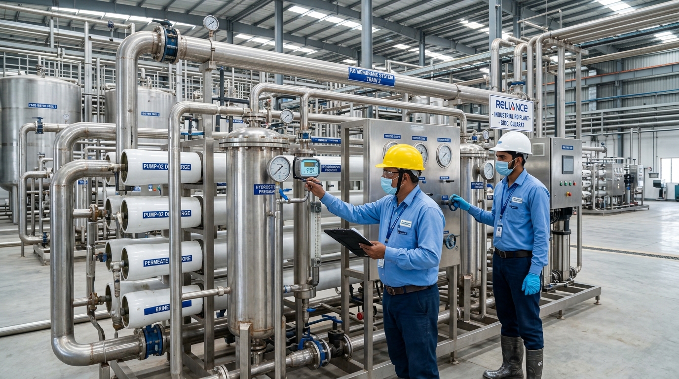 Industrial RO Water Purification Plant