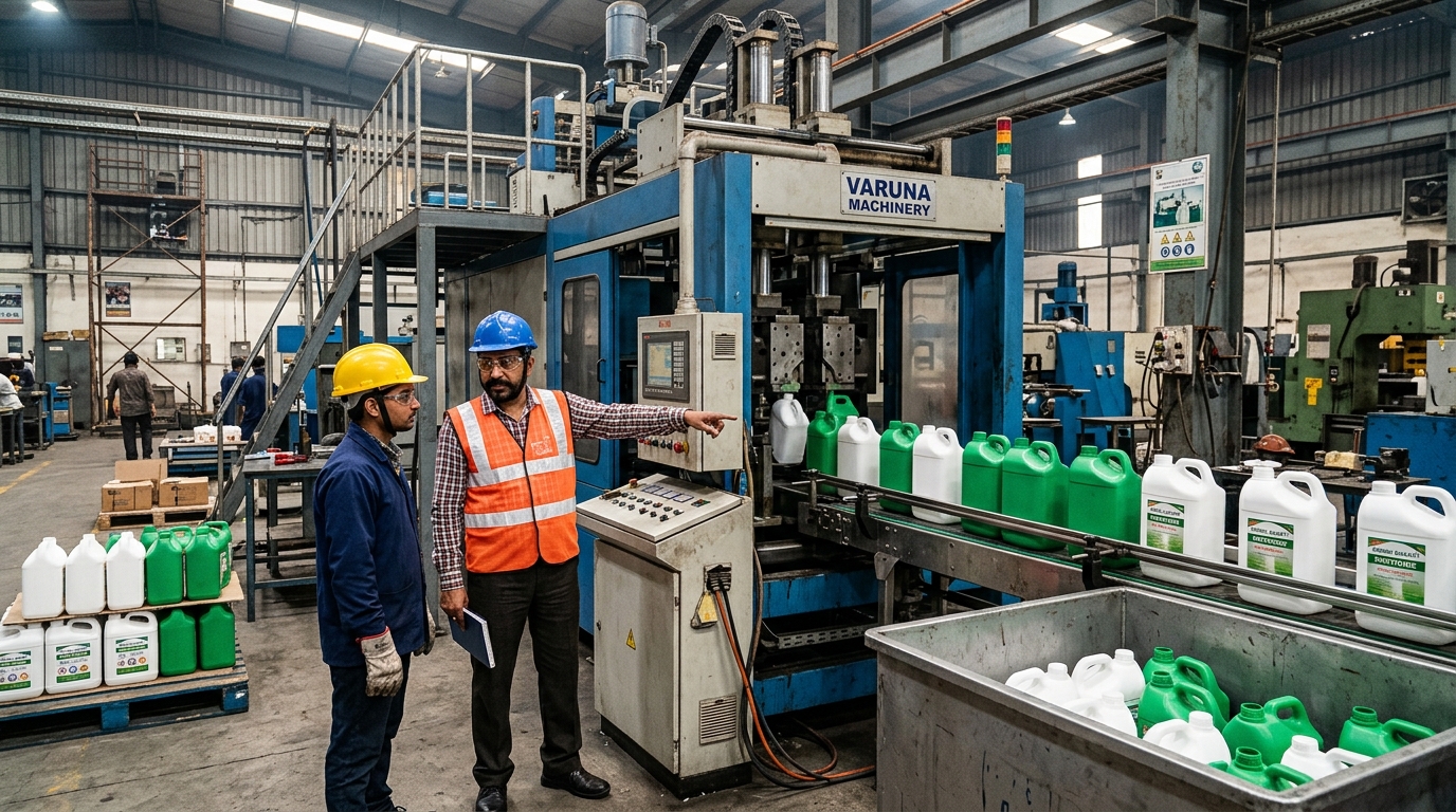 Pesticide Bottle Making Machine